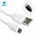 Mobile charger accessories Black color USB 2.0 Data Smartphone protector de usb charging cable