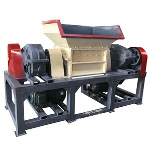 Model 800 dual shaft shredder for scrap metal and copper recycling