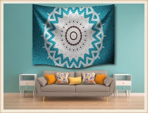 Modern design creative digital print wall hanging scenery tapestry