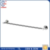 Modern high quality hotel style stainless steel single shower door towel bar