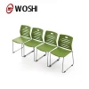 Modern Meeting Room plastic chair stackable Chairs with armrest