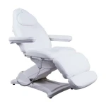 Modern white electric beauty bed salon massage bed electric spa bed