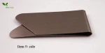 Money and paper wing money clip metal
