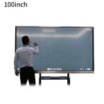 Monitor 100 inch Anti glare touch panel Smart tv 55" 65" 75" 86" 100" educational whiteboard for classroom
