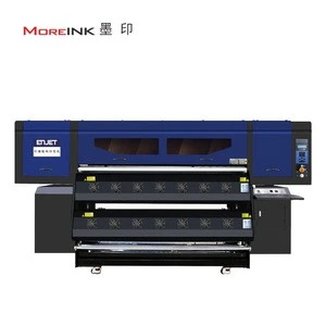 moreink ENJET E76-190 1900mm 6*4720 head digital dye sublimation fabric textile printer printing machine