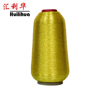 Ms Type Gold Embroidery Polyester Metallic Yarn For Weaving