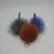 Import Multi color faux fur pompom keychain bag fur from China