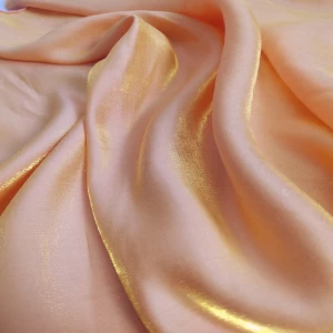 Multi Colors 70% Polyester 30% Cotton Wight 150cm Gilding Satin Fabric for Bridal SA0022-24