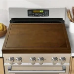 multi-functional custom kitchen counter big bamboo wooden cutting noodle board gas stove top burner covers for electric stove