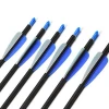 Musen 7mm OD 30&quot; Spine 700 carbon arrows for recurve bow shooting