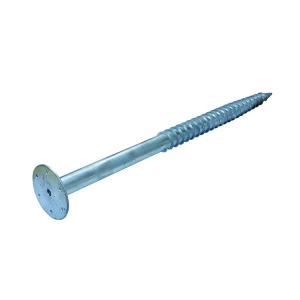 N76 Earth Auger Ground Steel Screw Pile, Screw In Ground Stake