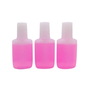 Nail Glue clear and pink color nail glue
