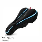 Narrow 3D Gel Padding Bicycle Seat Bike Saddle Cover Cushion Riding Seat Protecter