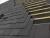 Natural black slate roof tile for house decoration