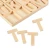 Import Natural Color  Wooden Craft Letters Wooden Alphabet Letters from China