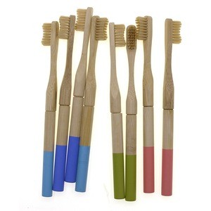 Natural Replacement Heads Bamboo Toothbrush Replaceable Toothbrush