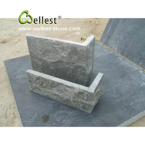 natural stone wall cladding stone G654 granite mushroom corner