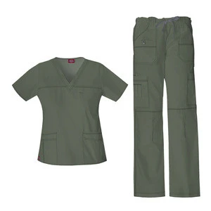 Natural Uniforms Womens Junior Scrub Set/Nurse Uniform/Hospital Uniform