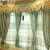 Import New American style luxury style curtains with wave valance from China