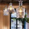 new arrival clear glass shades antique glass hanging lamp pendant light fixture glass lampshade cover