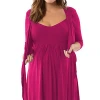 New Arrival Spring Long Sleeve Oversize Pregnancy Maternity Dresses Clothing