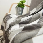 new arrivals home merino wool chunky knit yarn organic fleece blanket