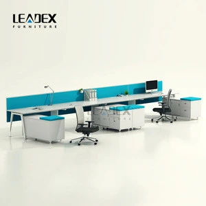 New Arrivals Office Furniture 4 Persons Office Desk Cubicles