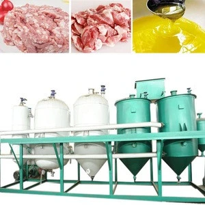 New Design Animal Fat Oil Refinery Machine Animal Oil Processing Equipment Fish Oil Reifnery Plant