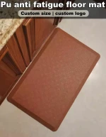 New Design Custom Size Kitchen Anti Fatigue Standing Floor Mat And Anti-slip Ergonomic Desk Mat