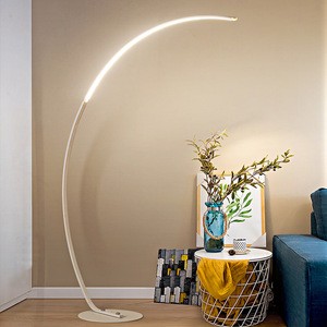 New Design Nordic Led Stand Light Modern Arc Floor Lamp