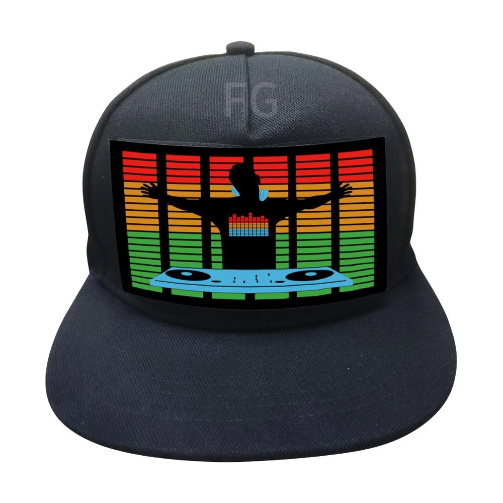 NEW design sound activated led party hats
