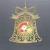 Import new hot custom etched brass Christmas ornaments from China