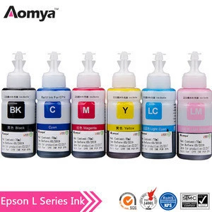 New pacakage 70ml Bottle Ink Refill Kit for Epson L Series Inkjet Printers