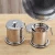 Import NEW SS304 Stainless steel cook oil filter mug tea dripper Korea style coffee dripper with cover from China