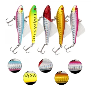 New style dorsal fin pencil fishing baits long shot streamlined sinking bionic artificial lures fishing treble hooks freshwater