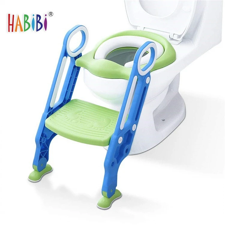 New style portable potty training seat cover for toddler travel kids potty seat ladder