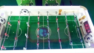 newest colourfull metal material football soccer game table