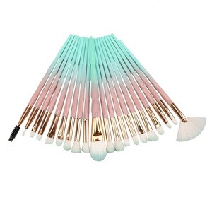 Newest makeup brushes 6color available Personalized 20pcs artist brush private label makeup brush tools kits