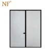 NF Aluminum Alloy Frame Hinged Doors Tempered Glass Casement Door For Commercial