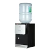 NF19t Table Top Water Dispenser 3 Taps Compressor Cooling Hot Nature Cold Water Faucet with safety Lock