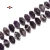 Import Nice 13-25mm Amethyst Center Drill Faceted Points Gemstone Beads for Jewelry Making from China
