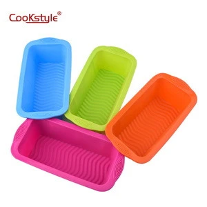 Non-stick Silicone  cake Baking tools Tray bread loaf Pan for oven
