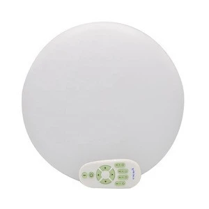 Nordic Design Wall Mounted 18W Dimmable Round Led Ceiling Light With Remote Control