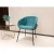 Import Nordic modern metal dining room chair luxury velvet dining chairs from China