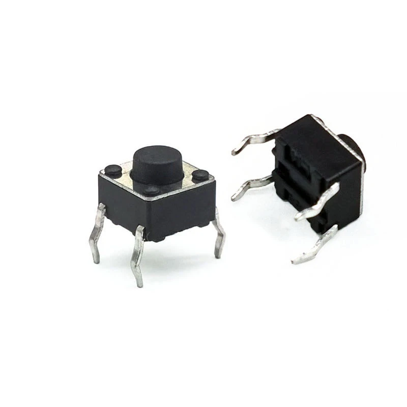 Normally close micro tact switch 6x6 4 pin DIP tact switch smd  NC tact switch