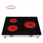 NS.B - 332  Hot New Model 3 burners Infrared Cooker ceramic hob