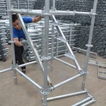 NX working platform scaffold ring lock lightweight scaffolding system construction ring lock system scaffolding material weight