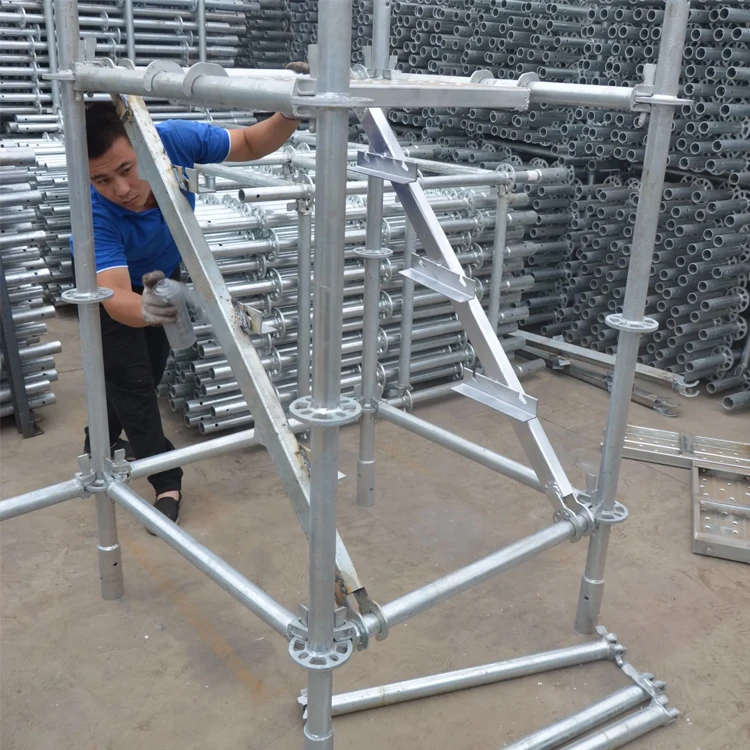 NX working platform scaffold ring lock lightweight scaffolding system construction ring lock system scaffolding material weight