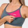 OEM Custom Maternity Bra Underwear Yoga Wear Breathable Padded Nursing Bra