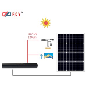 OEM/ ODM Solar Home System Solar Soundbar TV System Solar Lighting System with Solar Soundbar + Solar TV+ Solar Panel